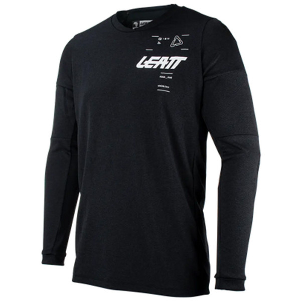 Кросова кофта Leatt Moto 4.5 WindBlock чорна