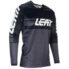 Кросова кофта Leatt Moto 4.5 X-Flow чорна-сіра