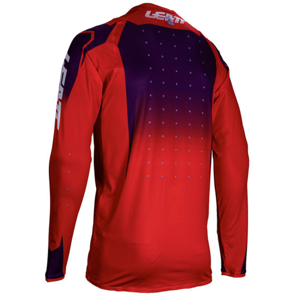 Кросова кофта Leatt Moto 4.5 Lite Sunburn червоно-синя