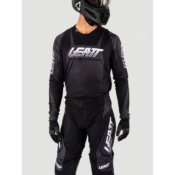 Кросова кофта Leatt Moto 4.5 Lite Stealth чорна