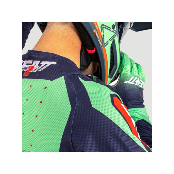 Кросова кофта Leatt Moto 4.5 Lite Matcha синьо-зелена