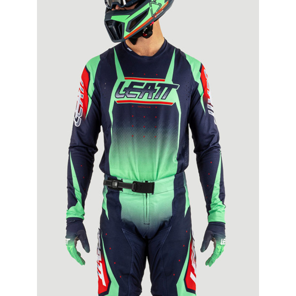 Кросова кофта Leatt Moto 4.5 Lite Matcha синьо-зелена
