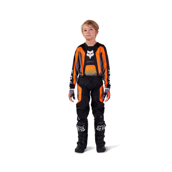 Кросові штани дитячі Fox 180 Ballast Junior чорні-сірі-помаранчеві