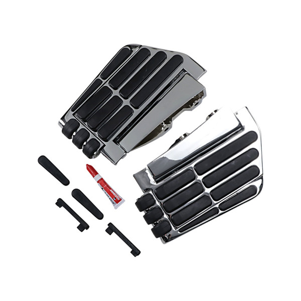 Підніжки мотоцикліста Transformer™ Kuryakyn для Honda GL 1800 ABS Goldwing (01-15), GL 1800 B ABS Gold Wing F6B (13-16), GL 1800 C ABS Gold Wing F6C (14-16) хром