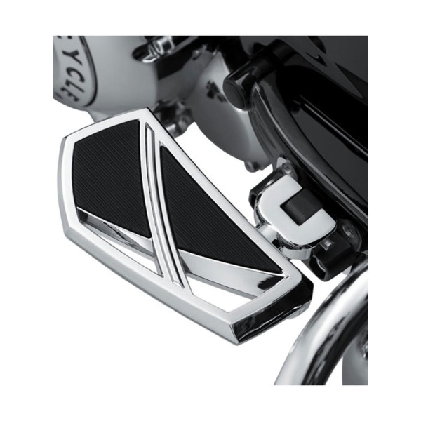 Підніжки Phantom Mini хром + Адаптери хром Kuryakyn для Harley Davidson (вибрані моделі)