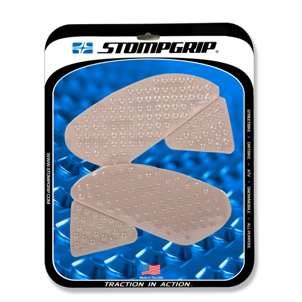 Бічні накладки на бак Volcano Stompgrip для Honda CBR 250 R (15) / 300 R (15-22) прозорі