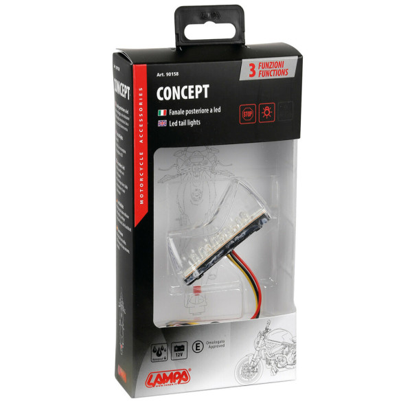 Задня LED лампа Lampa Concept 12 V