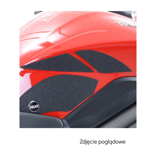 Антиковзкий танкпад 6 частин R&G для Triumph Speed Triple 1050 (11-)/ S/R (16-)