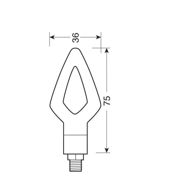 Керовані покажчики Kier 12V LED