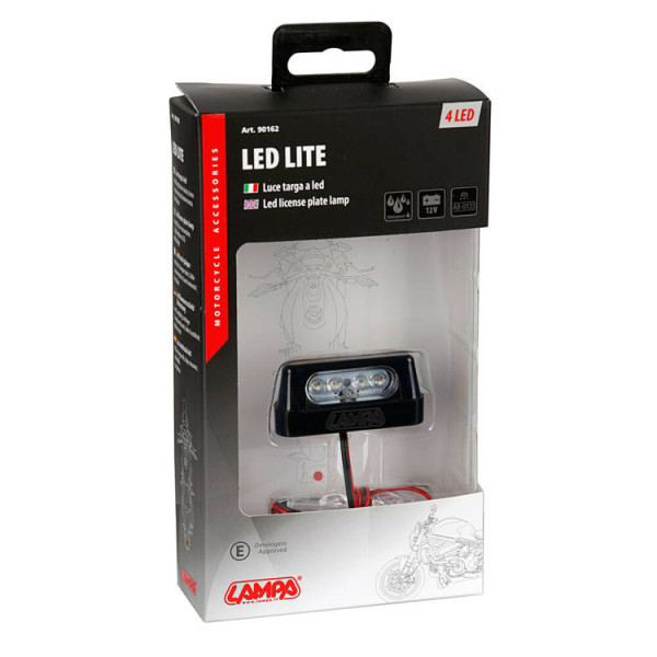 4-х точкове освітлення номерного знака LED марки Lampa