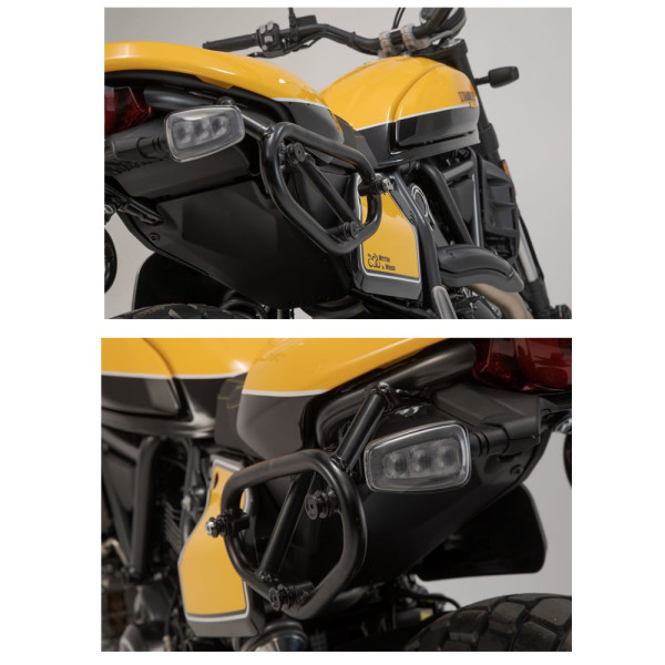 Комплект кріплень SLC SW-MOTECH для бічних сумок Ducati Scrambler Cafe Racer (19-), Scrambler Nightshift (20-22), Icon (18-22), Full Throttle (18-20), Desert Sled (16-) на обидві сторони