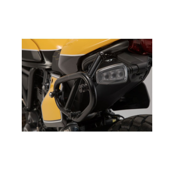 Сталевий каркас SLC SW-MOTECH для бічних сумок Ducati Scrambler Cafe Racer (19-), Scrambler Nightshift / Icon (20-22), Full Throttle (18-20), Desert Sled (16-) на ліву сторону