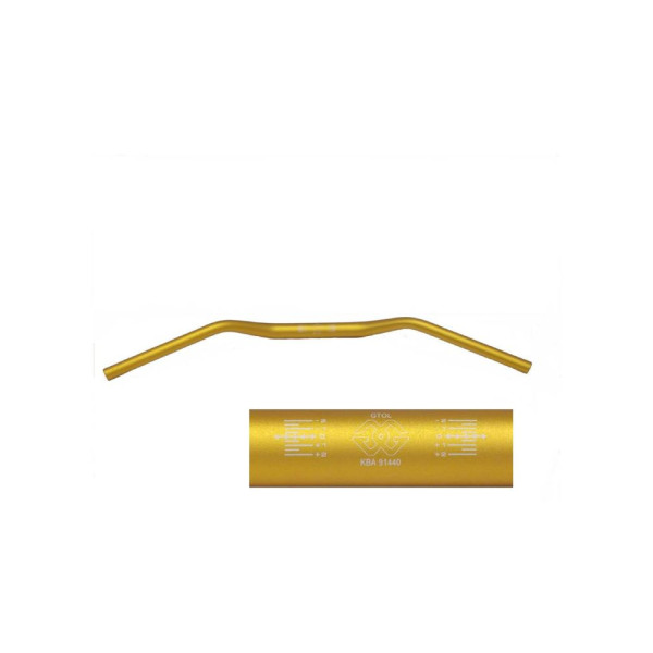 Кермо GILLES GT Oversize Low золоте діаметр: 28,6 мм