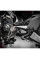 Комплект регульованих підніжок з важелями GILLES FXR-A03-B Aprilia Tuono 660 (21-)/ RS 660 (21-)/ Extrema (23-) чорний- сріблястий