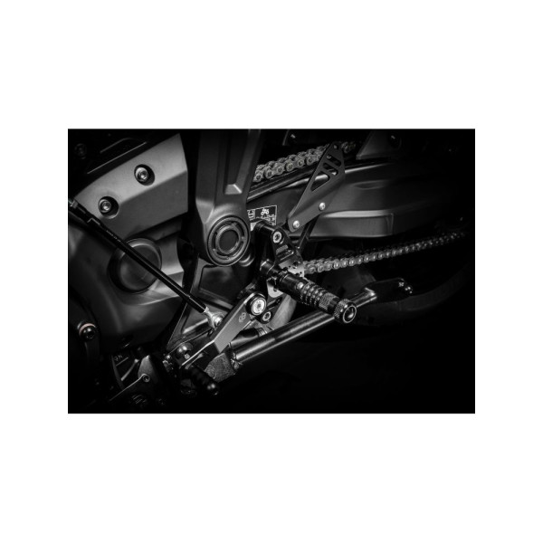 Комплект регульованих підніжків з важелями GILLES FXR-Y03 Yamaha (обрані моделі) чорний