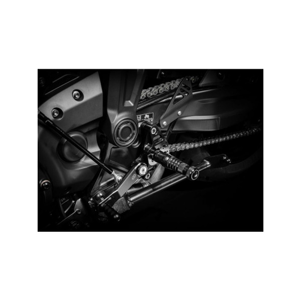 Комплект регульованих підніжків з важелями GILLES FXR-Y03 Yamaha (обрані моделі) чорний