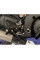 Комплект регульованих підніжків з важелями GILLES FXR-Y07 Yamaha YZF-R6 600 (17-20) чорний