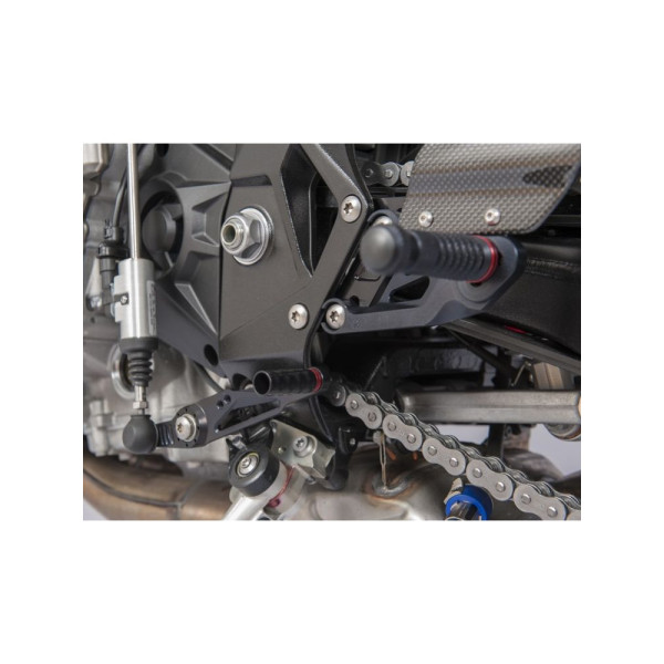 Комплект регульованих підніжків з важелями GILLES FXR-BM04 BMW S 1000 R (17-20)/ S 1000 RR (17-18) чорний