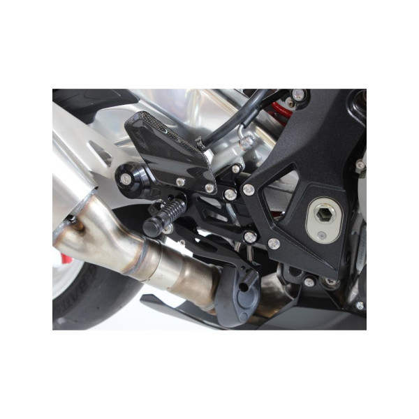 Комплект регульованих підніжків з важелями GILLES FXR-BM03 BMW S 1000 RR (15-16) чорний