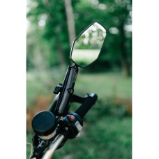 Мотоциклетні дзеркала DopeMirrors з кріпленням, чорні 2 x різьба M10 1.25 правий