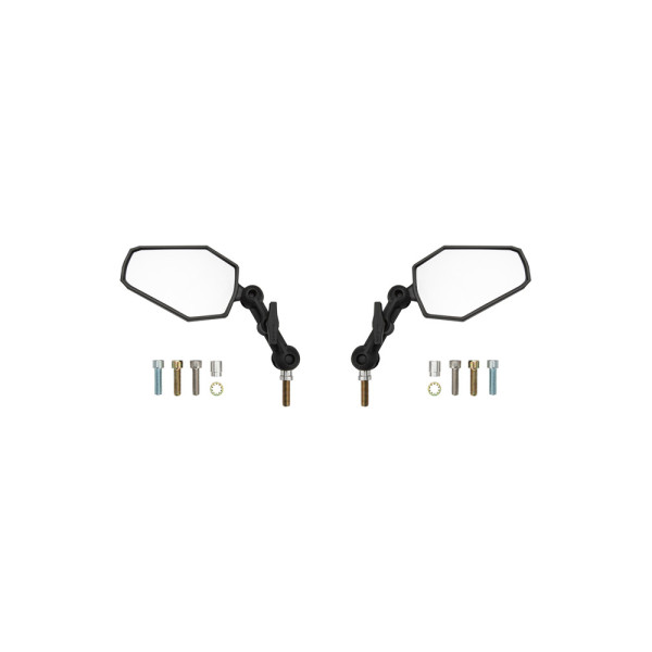 Комплект мотоциклетних дзеркал Double Take Mirror 2.0 Adventure з монтажним комплектом рука 8.9 см