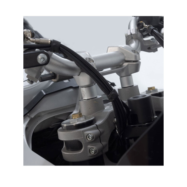Набір для підвищення керма Sw-Motech Ducati DesertX (22-) срібний