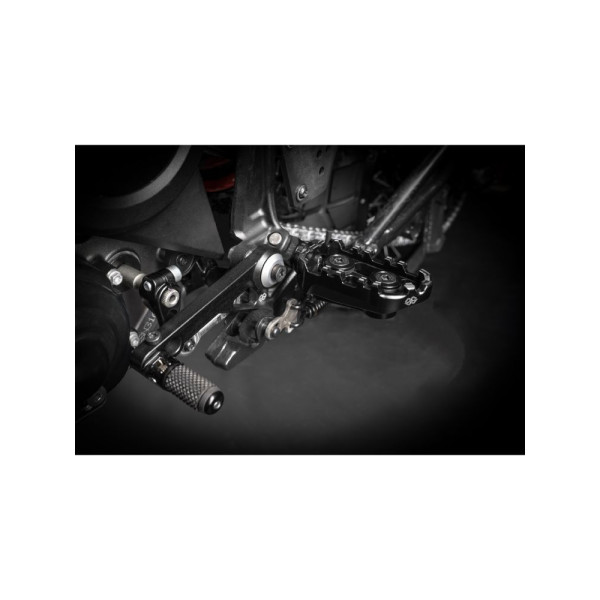 Підніжки GILLES Tech-X Enduro UF-35 Harley Davidson RA 1250 ABS Pan America (23-)/ CVO (24-) чорні
