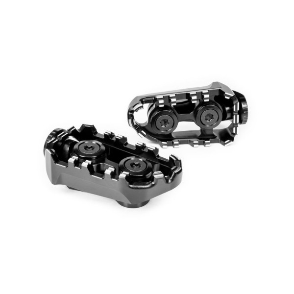 Підніжки GILLES Tech-X Enduro UF-35 Ducati DesertX 950 (22-)/ Multistrada V2 950/ S (22-)/ Multistrada V4 1200/ S (22-)/ Grand Tour (24-) чорні