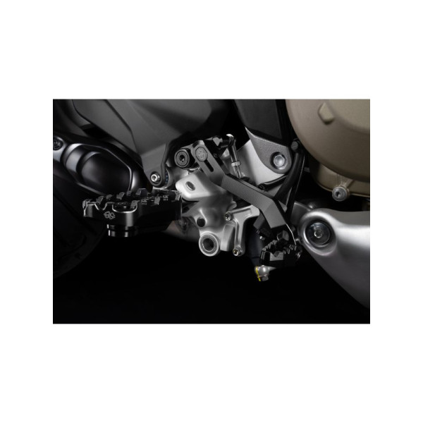 Підніжки GILLES Tech-X Enduro UF-35 Ducati DesertX 950 (22-)/ Multistrada V2 950/ S (22-)/ Multistrada V4 1200/ S (22-)/ Grand Tour (24-) чорні
