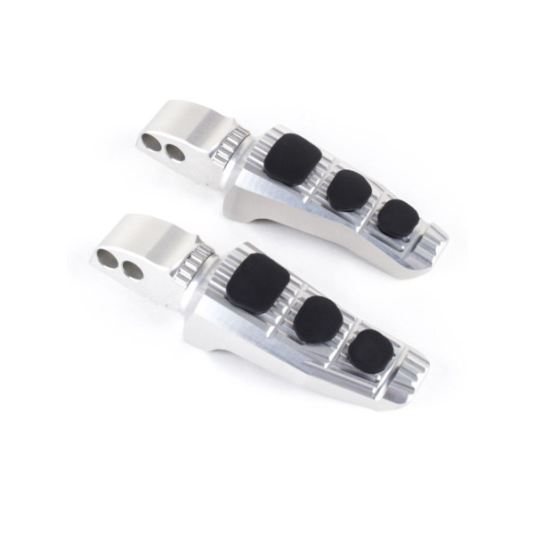 Підніжки GILLES UF-20 BMW F 900 R (20-)/ R NineT (17-23)/ Scrambler (16-23)/ Pure (17-20)/ Urban G/S (17-20) алюмінієві срібні