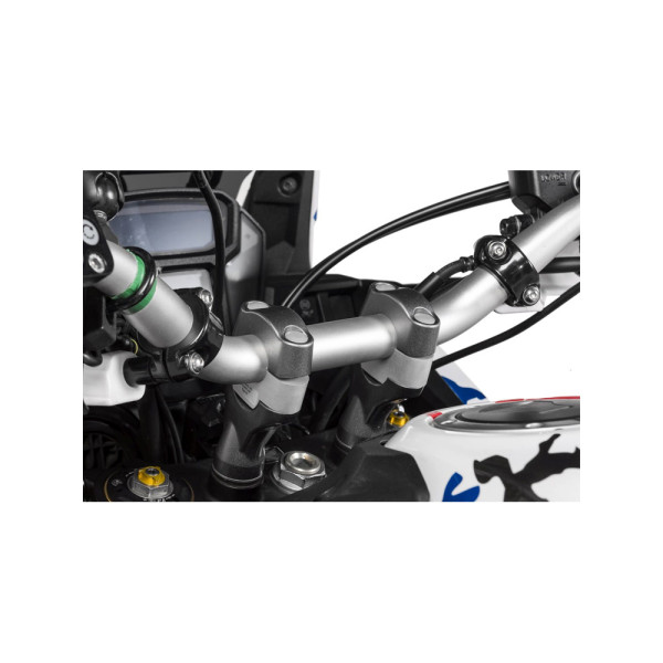 Підвищення керма тип 44 Touratech для Honda CRF1000L Africa Twin срібне 20mm