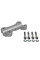 Підвищення керма type 45 Touratech для BMW F850GS/ ADV/ F900R/ XR/ F900GS/ ADV сріблясте 20mm