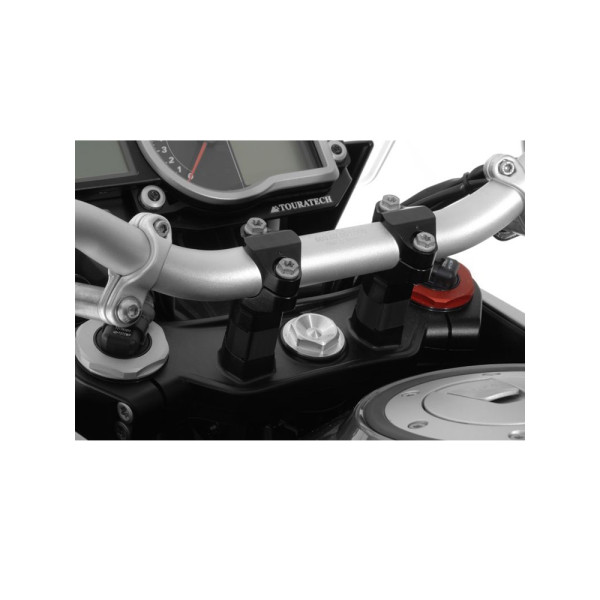 Підвищення керма Touratech для KTM Super Adventure 1290/ Adventure 1190/ Adventure 1090/ Adventure 1050 чорне 25mm