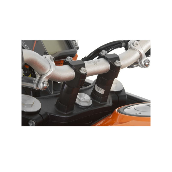 Підвищення керма Touratech для KTM Super Adventure 1290/ Adventure 1190/ Adventure 1090/ Adventure 1050 чорне 25mm