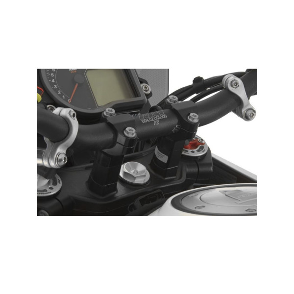 Підвищення керма Touratech для KTM Super Adventure 1290/ Adventure 1190/ Adventure 1090/ Adventure 1050 чорне 25mm