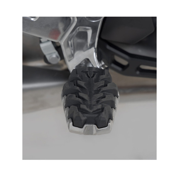 Підніжки EVO SW-MOTECH Triumph Tiger 660 Sport (22-), Yamaha Tracer 7 (21-) срібні