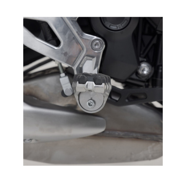 Підніжки EVO SW-MOTECH Triumph Tiger 660 Sport (22-), Yamaha Tracer 7 (21-) срібні