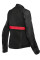 Жіноча текстильна мотоциклетна куртка Dainese Ribelle Air Lady Tex чорна-червона