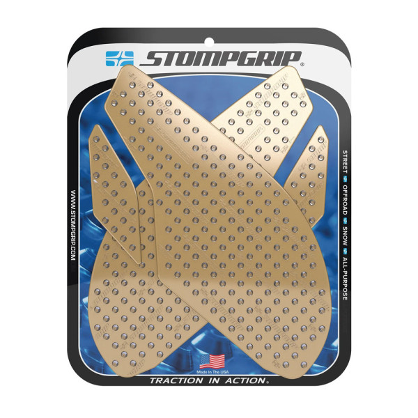 Бічні накладки на бак Stompgrip Volcano Triumph (обрані моделі) прозорі