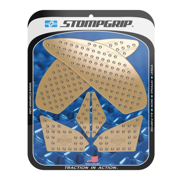 Бічні накладки на бак Stompgrip Street Bike Volcano Suzuki GSR 750/ ABS (12-15), GSX-S 750 (15-16)/ Z (15) прозорі