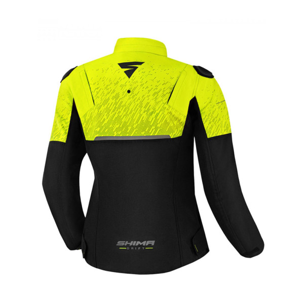 Жіноча мотоциклетна куртка Shima Drift fluo