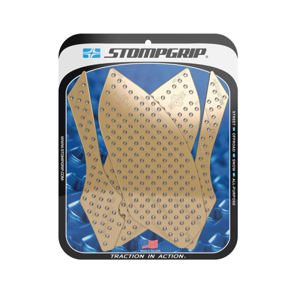 Бічні накладки на бак Stompgrip Street Bike Volcano BMW HP4 (13-15)/ S 1000 RR (09-14) прозорі
