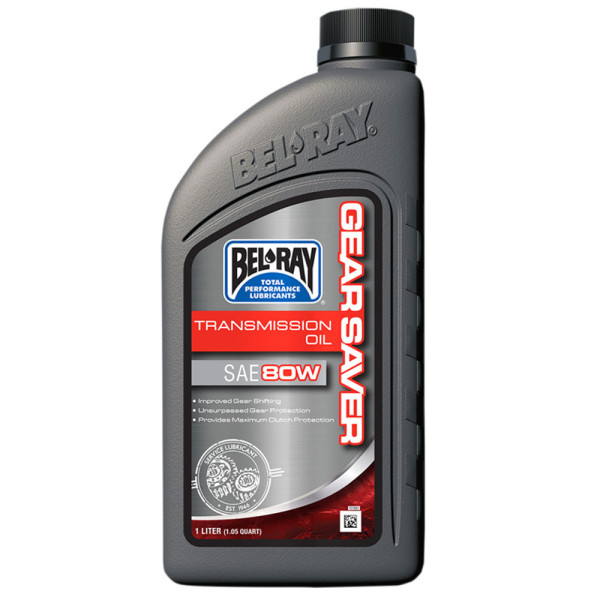 Масло трансмісійне Bel-Ray Gear Saver 80W 1L