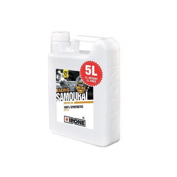 IPONE SAMOURAI RACING 2T олія для змішування 100% синтетика 5L естер ягода