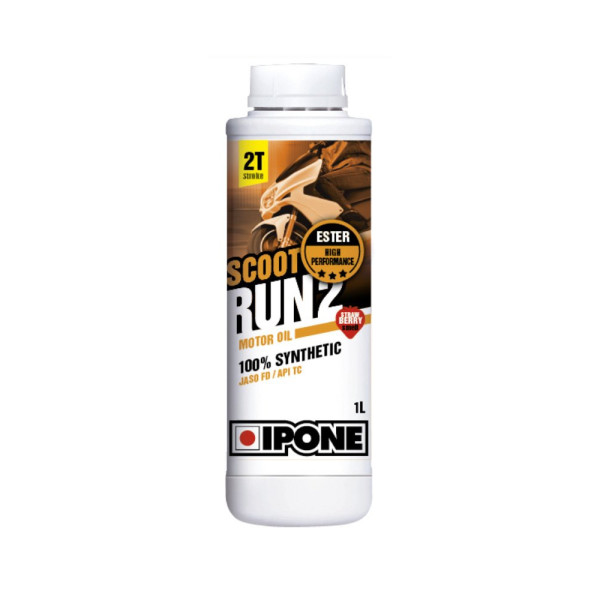 IPONE SCOOT RUN 2 2T олія для дозаточника 100% синтетика 1л