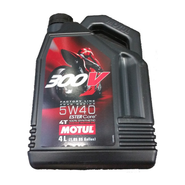 Motul 300V 4T Factory Line / Double Ester SAE 5W40 4L