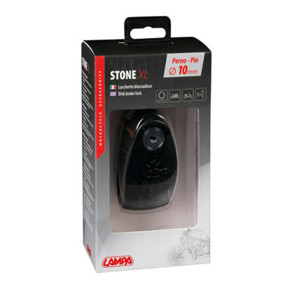 Disclock Лампа Stone чорний стержень: Ø 10 mm