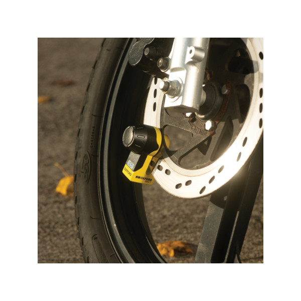 Блокування диска гальм Disc Lock Oxford Mini Titan 5 мм чорний/жовтий