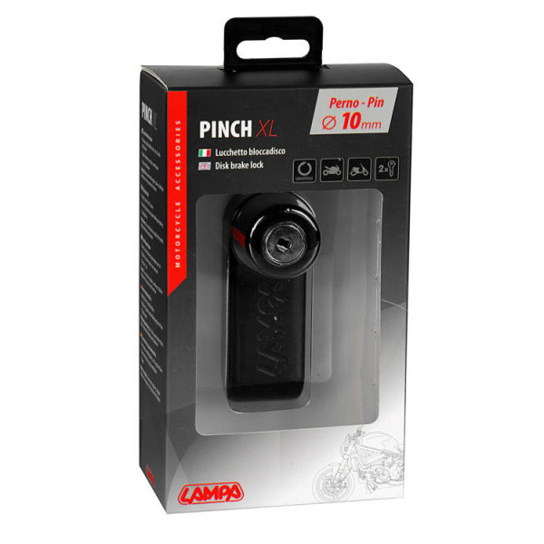 Disclock Лампа Pinch XL чорний штир: Ø 10 мм