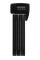 Складний замок на код ABUS Bordo Lite 6055C/85 чорний з кріпленням SH (60 см)